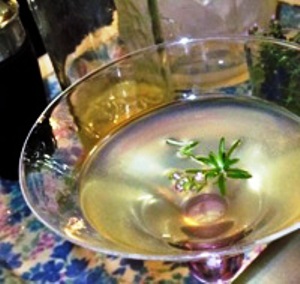 Rosemary Garnish